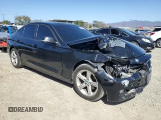 2013 BMW 3 Series 328i with VIN WBA3C1C58DF444907, listed as a Copart auction lot 49463935 with 103,258 mi miles and Salvage Title. Bid and sale history available at carsss.com. Image 4.