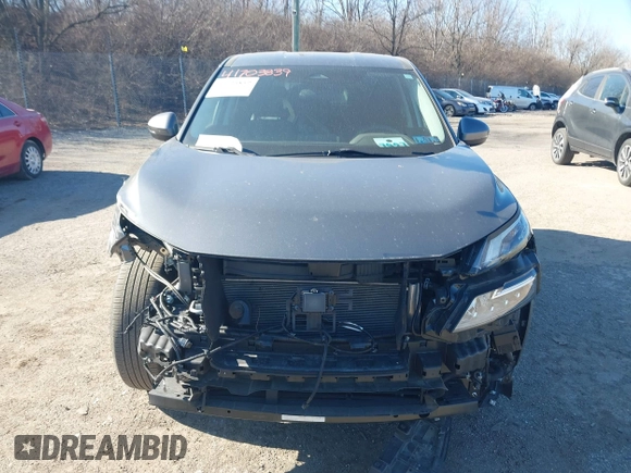2022 Nissan Rogue SV with VIN 5N1BT3BB9NC698402, listed as a IAAI auction lot 41703839 with 24,322 mi miles and . Bid and sale history available at DreamBid. Image 13.