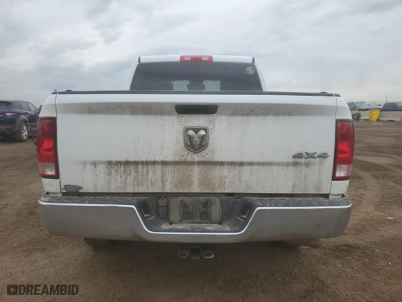 2021 Ram 1500 Classic Tradesman with VIN 3C6RR7KG0MG706300, listed as a Copart auction lot 51531855 with 81,873 mi miles and Salvage Title. Bid and sale history available at carsss.com. Image 6.