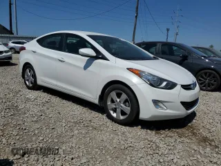 2013 Hyundai Elantra Limited with VIN 5NPDH4AE1DH406146, listed as a Copart auction lot 51914545 with 79,288 mi miles and Salvage Title. Bid and sale history available at DreamBid. Image 4.