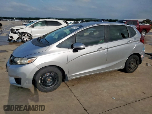 2016 Honda Fit LX with VIN JHMGK5H53GX033662, listed as a Copart auction lot 55523545 with 67,580 mi miles and Salvage title. Bid and sale history available at DreamBid. Image 1.