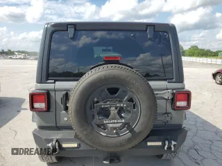 2020 Jeep Wrangler Unlimited Sport S with VIN 1C4HJXDN4LW344401, listed as a Copart auction lot 58404885 with 68,074 mi miles and Salvage title. Bid and sale history available at DreamBid. Image 6.