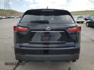 2015 Lexus NX 200t with VIN JTJBARBZ7F2010296, listed as a Copart auction lot 53745455 with 108,862 mi miles and Salvage Title. Bid and sale history available at carsss.com. Image 6.