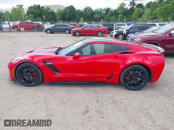 2018 Chevrolet Corvette Z06 2LZ with VIN 1G1YS2D60J5600795, listed as a IAAI auction lot 42217399 with 17,427 mi miles and . Bid and sale history available at DreamBid. Image 15.
