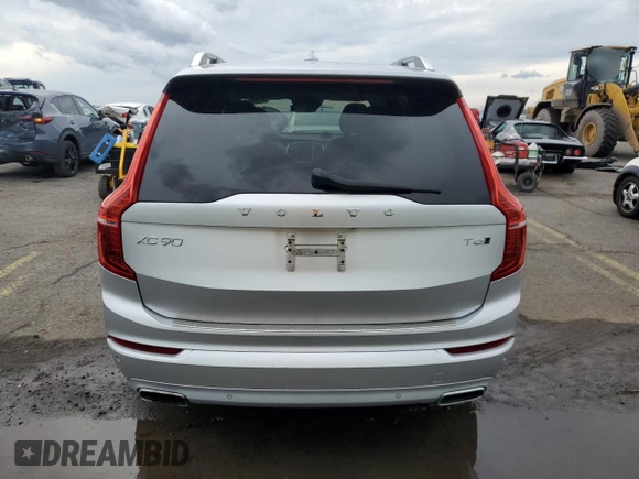 2016 Volvo XC90 T6 Momentum with VIN YV4A22PK1G1052238, listed as a Copart auction lot 51855405 with 124,623 mi miles and Salvage Title. Bid and sale history available at DreamBid. Image 6.
