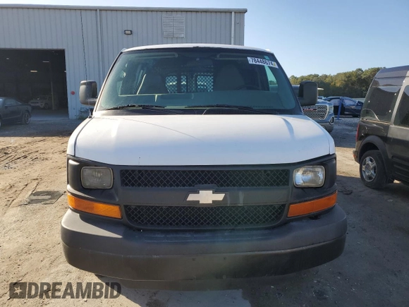 2007 Chevrolet Express Cargo z VIN 1GCHG35U371133125, wystawiony jako Copart lot #78448674 z przebiegiem Nie podano mil oraz Czysty tytuł • Clean title. Historia ofert i sprzedaży dostępna na DreamBid. Obrazek 5.