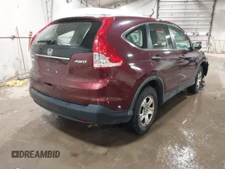 2014 Honda CR-V LX with VIN 5J6RM4H30EL047319, listed as a IAAI auction lot 41393975 with 76,124 mi miles. Bid and sale history available at carsss.com. Image 4.