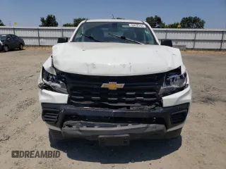2022 Chevrolet Colorado 2WD Work Truck with VIN 1GCGSBEA2N1301022, listed as a Copart auction lot 58419155 with 80,859 mi miles and Salvage title. Bid and sale history available at DreamBid. Image 5.