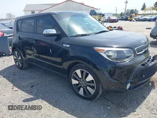 2014 Kia Soul + with VIN KNDJX3A58E7022158, listed as a IAAI auction lot 42076973 with 106,596 mi miles and . Bid and sale history available at DreamBid. Image 1.