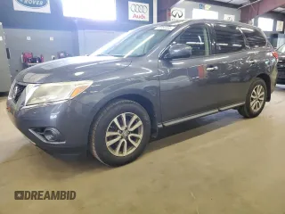 2014 Nissan Pathfinder Platinum with VIN 5N1AR2MN4EC686153, listed as a Copart auction lot 65352355 with 165,952 mi miles and Clean title. Bid and sale history available at DreamBid. Image 1.