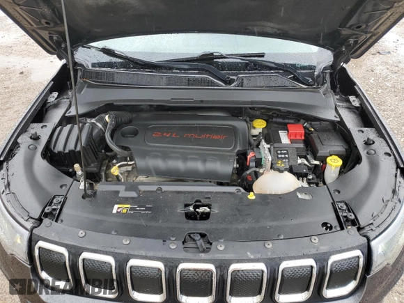 2022 Jeep Compass Latitude с VIN 3C4NJCBB4NT174893, выставлен на аукционе Copart как лот 55798225 с пробегом 76 921 миль миль и Списание • Salvage title. История ставок и продаж доступна на DreamBid. Изображение 12.