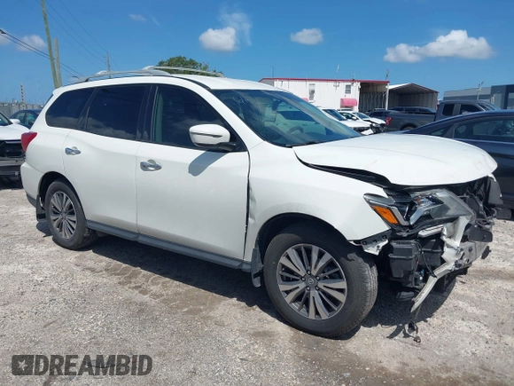 2019 Nissan Pathfinder SL with VIN 5N1DR2MN4KC596512, listed as a IAAI auction lot 42547862 with 231,367 mi miles and . Bid and sale history available at DreamBid. Image 1.