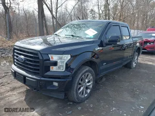 2017 Ford F-150 XL with VIN 1FTEW1EG6HFA14705, listed as a IAAI auction lot 41833089 with 143,534 mi miles. Bid and sale history available at carsss.com. Image 2.