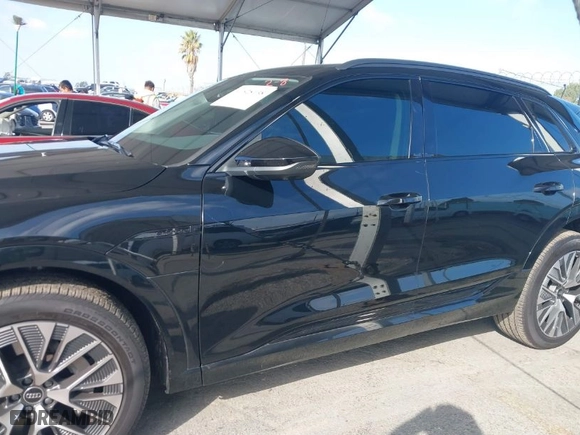 2024 Audi Q8 e-tron Premium Plus with VIN WA15AAGE3RB049957, listed as a IAAI auction lot 41528138 with NaN miles. Bid and sale history available at carsss.com. Image 14.