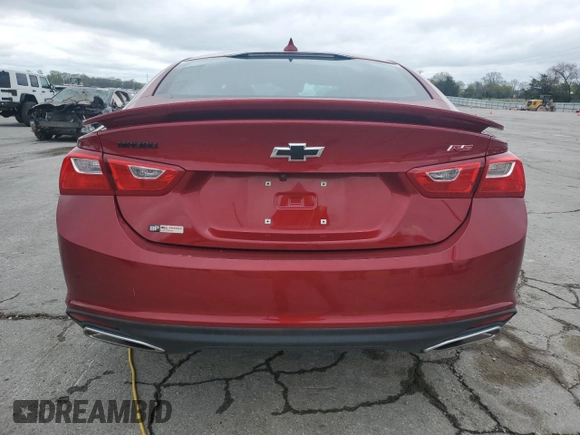2023 Chevrolet Malibu RS with VIN 1G1ZG5ST6PF207578, listed as a Copart auction lot 52134015 with 23,998 mi miles and Clean Title. Bid and sale history available at DreamBid. Image 6.