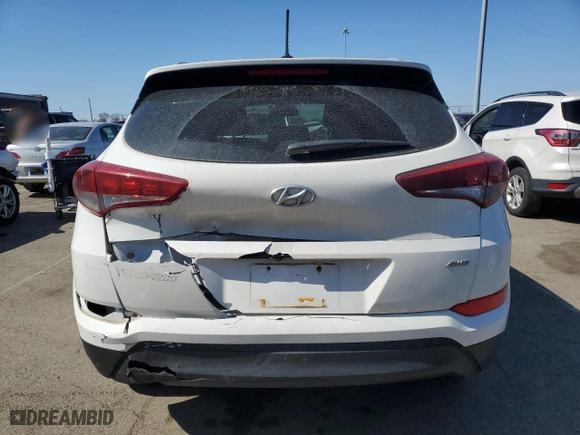 2016 Hyundai Tucson SE with VIN KM8J3CA40GU077254, listed as a Copart auction lot 47868905 with 141,339 mi miles and Salvage Title. Bid and sale history available at carsss.com. Image 6.