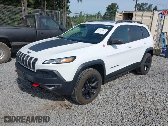 2018 Jeep Cherokee Trailhawk z VIN 1C4PJMBX3JD533323, wystawiony jako IAAI lot #42450626 z przebiegiem 123 174 mil mil oraz . Historia ofert i sprzedaży dostępna na DreamBid. Obrazek 17.