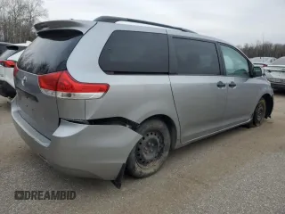 2011 Toyota Sienna with VIN 5TDZK3DC4BS159062, listed as a Copart auction lot 50988035 with 0 mi miles and Clean Title. Bid and sale history available at carsss.com. Image 3.