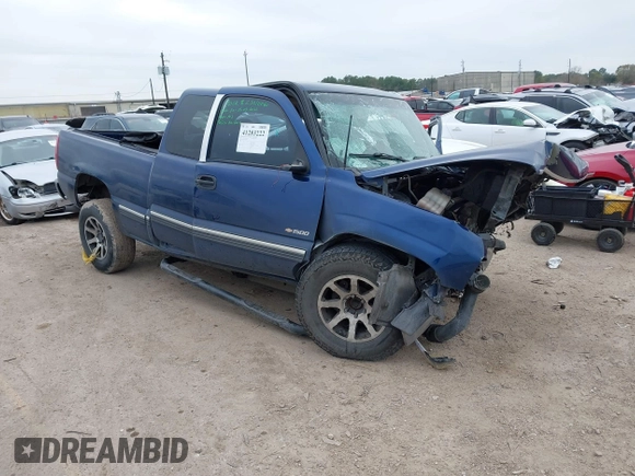 2000 Chevrolet Silverado 1500 with VIN 2GCEC19W7Y1367696, listed as a IAAI auction lot 41283222 with Not Provided miles and . Bid and sale history available at DreamBid. Image 1.