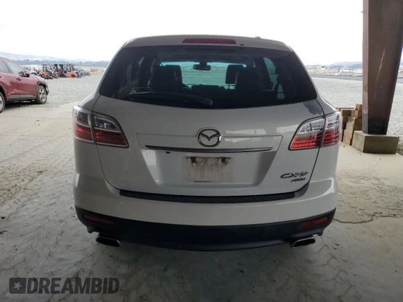 2012 Mazda CX-9 Grand Touring with VIN JM3TB3DV2C0336355, listed as a Copart auction lot 61687975 with 150,580 mi miles and Salvage title. Bid and sale history available at DreamBid. Image 6.