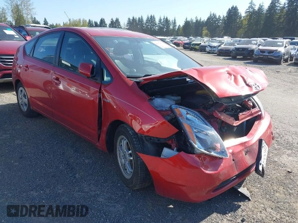 2008 Toyota Prius with VIN JTDKB20U187778635, listed as a IAAI auction lot 42002076 with 108,922 mi miles. Bid and sale history available at carsss.com. Image 1.