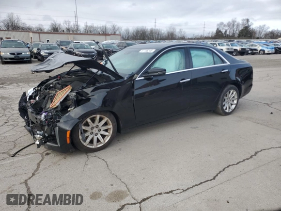 2014 Cadillac CTS Luxury AWD with VIN 1G6AX5S35E0184477, listed as a Copart auction lot 51186245 with Not provided miles and Salvage title. Bid and sale history available at DreamBid. Image 1.