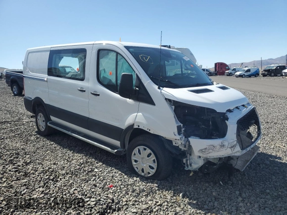 2024 Ford Transit Cargo with VIN 1FTBR1Y87RKA62463, listed as a Copart auction lot 63827265 with Not provided miles and Salvage title. Bid and sale history available at DreamBid. Image 4.