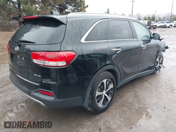2017 Kia Sorento EX with VIN 5XYPHDA59HG231011, listed as a IAAI auction lot 41218507 with 149,190 mi miles and . Bid and sale history available at DreamBid. Image 4.
