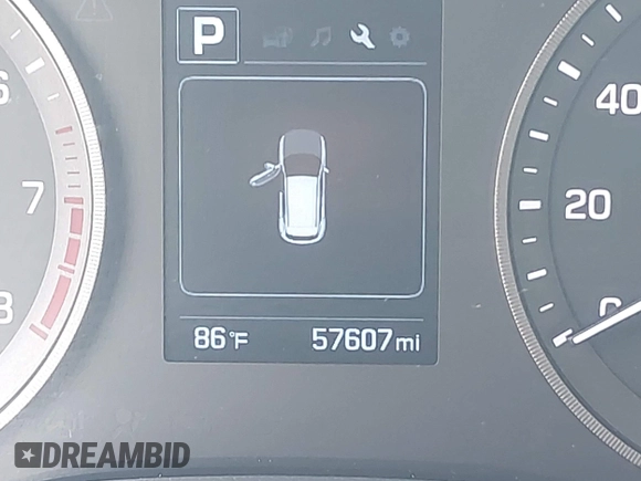 2018 Hyundai Tucson SEL with VIN KM8J3CA47JU696408, listed as a IAAI auction lot 42097978 with 57,607 mi miles and . Bid and sale history available at DreamBid. Image 15.