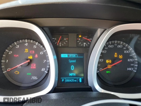 2015 Chevrolet Equinox LT with VIN 2GNALBEK9F1175658, listed as a Copart auction lot 52604105 with 90,425 mi miles and Salvage Title. Bid and sale history available at carsss.com. Image 9.