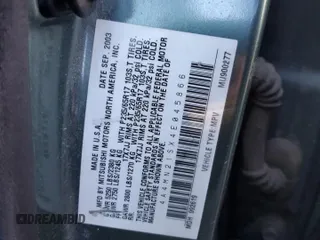 2004 Mitsubishi Endeavor LS with VIN 4A4MN21SX4E045866, listed as a Copart auction lot 83618994 with 219,160 mi miles and Salvage Title. Bid and sale history available at carsss.com. Image 12.