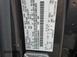 2016 Ford Escape Titanium with VIN 1FMCU9J95GUA58624, listed as a Copart auction lot 59915305 with 102,061 mi miles and Salvage title. Bid and sale history available at DreamBid. Image 13.
