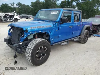 2022 Jeep Gladiator Rubicon z VIN 1C6JJTBG4NL111323, wystawiony jako Copart lot #58772405 z przebiegiem 25 997 mil mil oraz Szkoda całkowita • Salvage title. Historia ofert i sprzedaży dostępna na DreamBid. Obrazek 1.