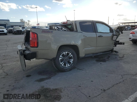 2022 Chevrolet Colorado 2WD Z71 с VIN 1GCGSDEN4N1224278, выставлен на аукционе Copart как лот 43210675 с пробегом 30 915 миль миль и На запчасти • Non repairable. История ставок и продаж доступна на DreamBid. Изображение 3.