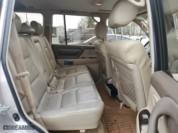 2001 Toyota Land Cruiser with VIN JTEHT05JX12004912, listed as a Copart auction lot 48230735 with 0 mi miles and Salvage Title. Bid and sale history available at carsss.com. Image 11.