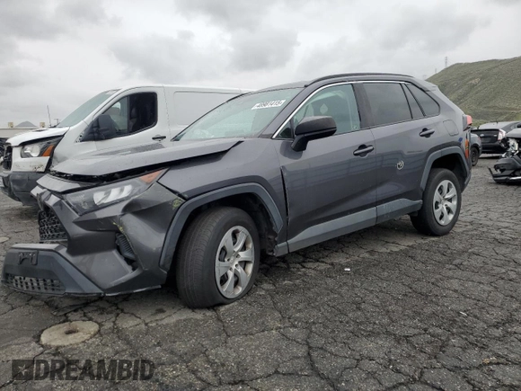 2021 Toyota RAV4 LE with VIN 2T3F1RFV7MW185857, listed as a Copart auction lot 48981415 with 141,072 mi miles and Clean Title. Bid and sale history available at carsss.com. Image 1.