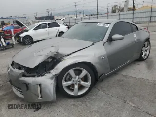 2006 Nissan 350Z with VIN JN1AZ34D36M300564, listed as a Copart auction lot 50799835 with 156,571 mi miles and Salvage title. Bid and sale history available at DreamBid. Image 1.