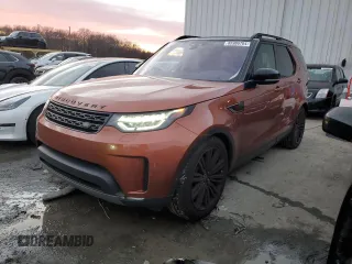 2017 Land Rover Discovery First Edition with VIN SALRTBBV2HA016542, listed as a Copart auction lot 85986704 with 118,783 mi miles and Salvage Title. Bid and sale history available at carsss.com. Image 1.