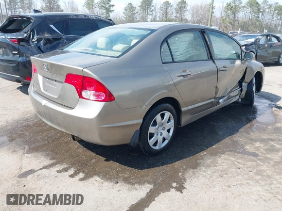 2006 Honda Civic LX with VIN 2HGFA16596H514483, listed as a IAAI auction lot 41889508 with 148,412 mi miles and . Bid and sale history available at DreamBid. Image 4.