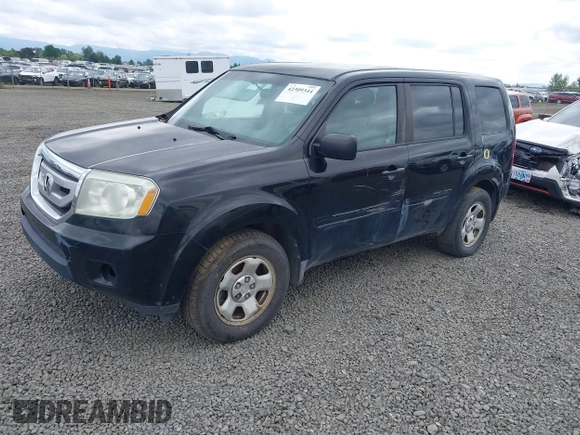 2010 Honda Pilot LX with VIN 5FNYF4H22AB032949, listed as a IAAI auction lot 42309344 with 247,611 mi miles and . Bid and sale history available at DreamBid. Image 2.