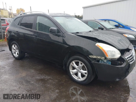 2009 Nissan Rogue SL with VIN JN8AS58V49W183493, listed as a IAAI auction lot 41060843 with 193,184 mi miles. Bid and sale history available at carsss.com. Image 1.