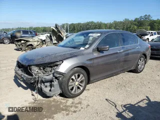 2015 Honda Accord Sedan LX with VIN 1HGCR2F34FA042983, listed as a Copart auction lot 52967885 with 250,164 mi miles and Salvage Title. Bid and sale history available at carsss.com. Image 1.