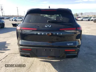 2024 Infiniti QX60 Luxe с VIN 5N1DL1FR3RC355370, выставлен на аукционе Copart как лот 42385795 с пробегом 7 394 миль миль и Списание • Salvage title. История ставок и продаж доступна на DreamBid. Изображение 6.