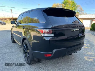 2017 Land Rover Range Rover Sport HSE with VIN SALWR2FK8HA694228, listed as a Copart auction lot 57365495 with 219,706 mi miles and Clean Title. Bid and sale history available at DreamBid. Image 3.