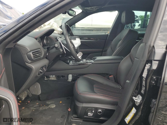 2021 Maserati Levante S with VIN ZN661YUA9MX363871, listed as a Copart auction lot 57640714 with 0 mi miles and Salvage Title. Bid and sale history available at carsss.com. Image 7.
