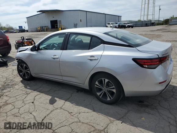 2023 Nissan Sentra SV z VIN 3N1AB8CV9PY278371, wystawiony jako Copart lot #56015105 z przebiegiem 57 421 mil mil oraz Szkoda całkowita • Salvage title. Historia ofert i sprzedaży dostępna na DreamBid. Obrazek 2.