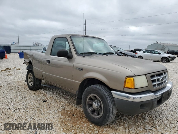 2003 Ford Ranger XL with VIN 1FTYR10D43PA16117, listed as a Copart auction lot 43649635 with 237,394 mi miles and Salvage Title. Bid and sale history available at DreamBid. Image 4.