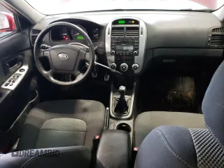 2008 Kia Spectra EX with VIN KNAFE121985020976, listed as a Copart auction lot 52587494 with 82,375 mi miles and Salvage Title. Bid and sale history available at carsss.com. Image 8.