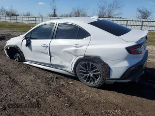 2022 Subaru WRX Premium with VIN JF1VBAF67N9006789, listed as a Copart auction lot 46654315 with 43,049 mi miles and Salvage Title. Bid and sale history available at DreamBid. Image 2.