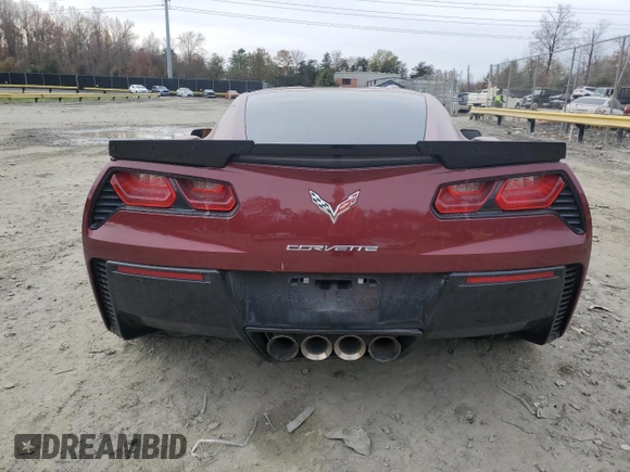 2019 Chevrolet Corvette Grand Sport 2LT with VIN 1G1YY2D70K5103755, listed as a Copart auction lot 81517914 with 0 mi miles and Salvage Title. Bid and sale history available at carsss.com. Image 6.